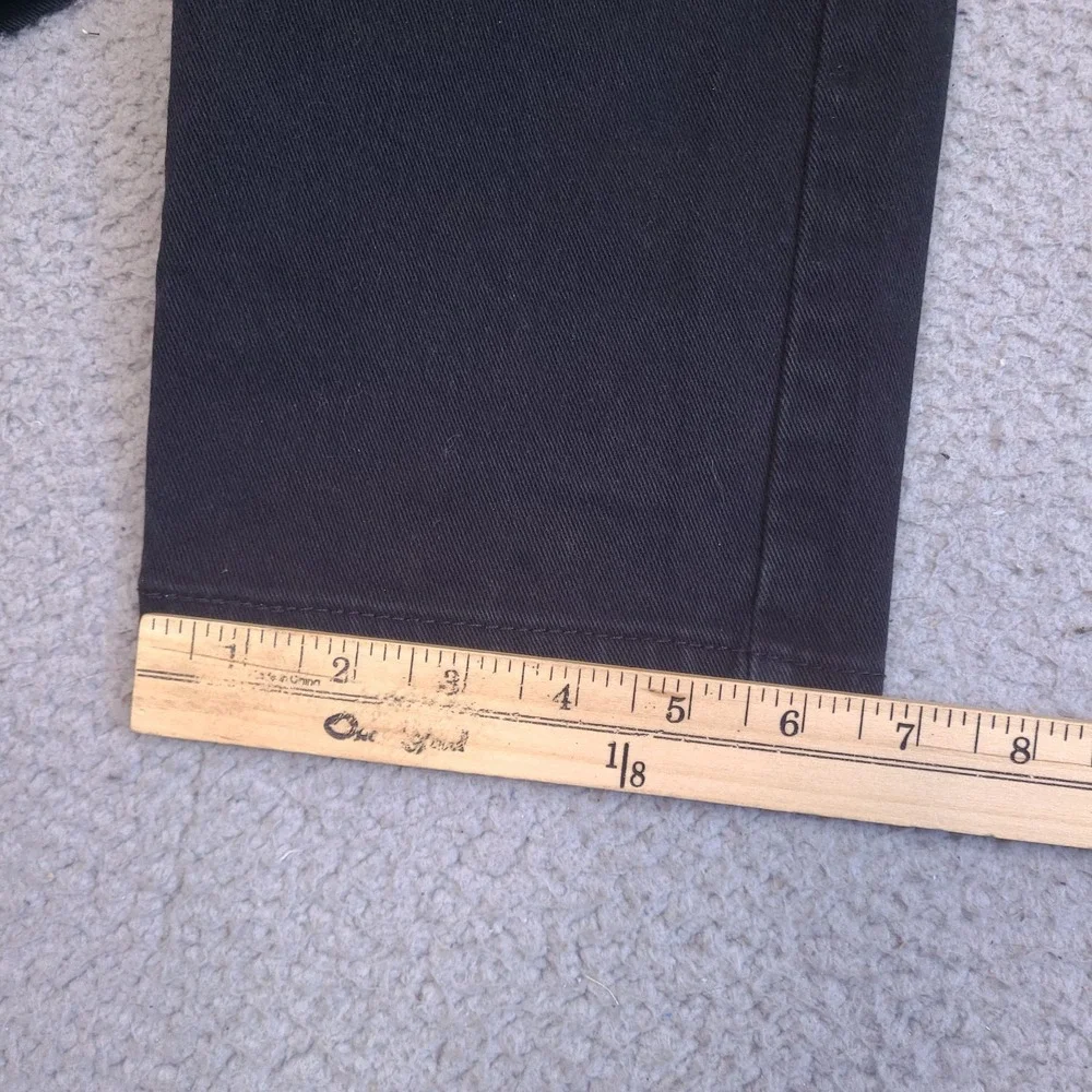 Levis Strauss Jeans Men 38x28.5 Black 510 Slim Straight Dark Wash American Denim